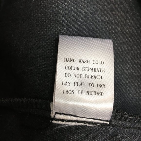 Kittenish Lace Up Front Blk Faux Leather Pants EUC - Picture 12 of 14